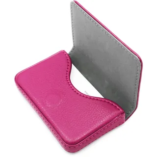 AI-DEE RFID-blockierende Geldbörse – Minimalistisches Visitenkartenetui aus Leder, Rose, Small, Slim Jeans (schmales Bein)