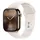 Watch Series 10 GPS + Cellular 42 mm Titaniumgehäuse gold Sportarmband beige M/L