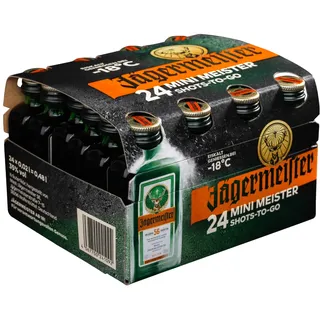 Jägermeister Kräuterlikör 35% Vol. 0,02 l Geschenkset
