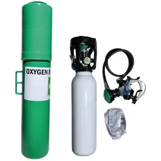 Metalsub Wiederbelebungs-sauerstoff-set 5l - Green - One Size