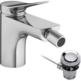 Hansgrohe Vivenis, Bidetarmatur mit Zugstange, Chrom