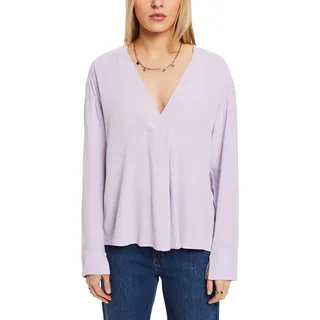 ESPRIT Damen 994ee1f304 Bluse, 570/Lavender, Small