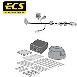 ECS DA-005-BB Elektrosatz Anhängerkupplung E-Satz für DACIA LOGAN MCV (KS) Anhängevorrichtung
