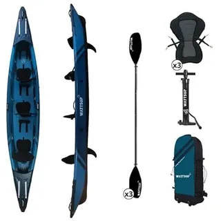 Wattsup Torpedo 3-Sitzer blau