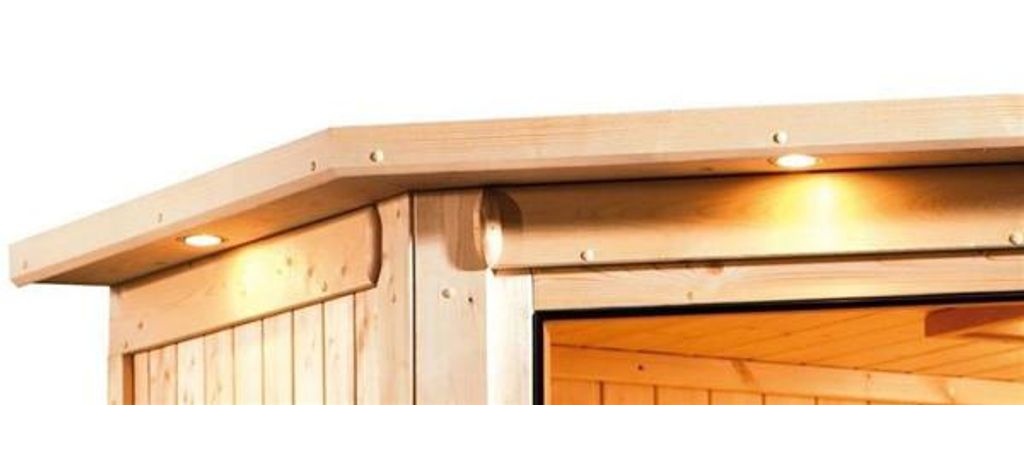 Bild von Sauna Minja 68mm 230V Kranz Saunaofen 3,6kW intern moderne Tür