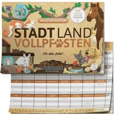 Bild - Stadt Land Vollpfosten® Haustier Edition - "Für alle Felle." (Kinderspiel)