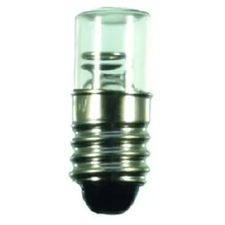 S+H Glimmlampe in Röhrenform 10x25 mm Sockel E10 230 Volt 1,5mA