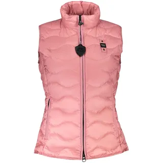 Ärmellose Damenweste in Rosa, schlank, leicht, mit 4 Taschen - Rosa