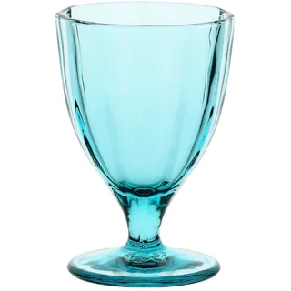 Rose&Tulipani 6er Set Gläser 300 ml türkis R11650012CZ - Blau