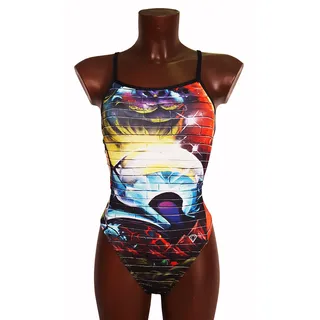 Project Contraband Brick Fetish-Anzug Badezimmer, Damen XL bunt