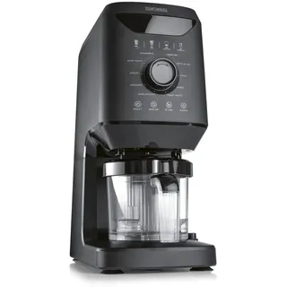 GOURMETmaxx SmoothUp Eismaschine 800 Watt | Eismaschine 10 Programme inkl. Mix-in-Funktion | Eiscreme-Maschine – Slushies & Eiscreme selber machen | Speiseeisbereiter LED Display – 2 Becher inklusive