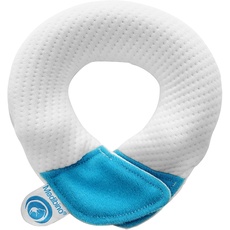 Medibino® | Medizinisch patentiertes Babykissen gegen Plattkopf, Kopfverformungen und Flachkopf | Blau