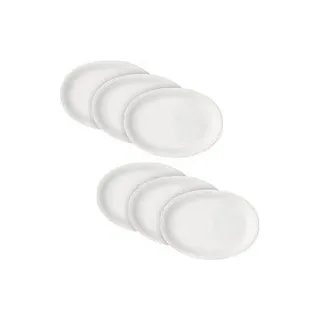BAUSCHER Servierplatten smart weiß Ø 32,0 cm, 6 St.