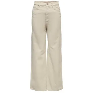 Only Damen Cordhose ONLHOPE GLOBAL EX Relaxed Fit - Beige 34 36 38 40 42 Cotton, Größe:42W / 32L, Farbe:Oatmeal 15263179