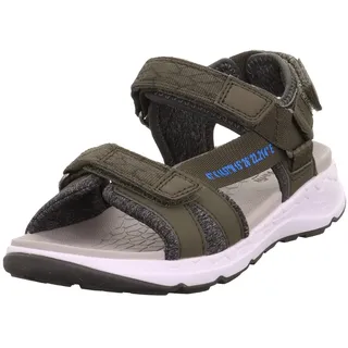 superfit Criss Cross Sandale, Grün Blau 7010, 31