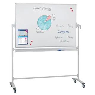 Franken mobiles Whiteboard 120,0 x 90,0 cm weiß