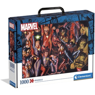 Clementoni - 39675 - Puzzle Marvel Avengers, Puzzle 1000 Teile Für Erwachsene Und Kinder 10 Jahren, Geschicklichkeitsspiel Für Die Ganze Familie