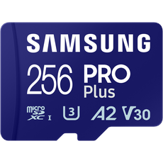 Bild PRO Plus R180/W130 microSDXC 256GB Kit, UHS-I U3, A2, Class 10 (MB-MD256SA/EU)