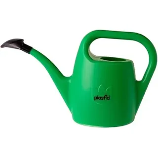 Plastia Gartengießkanne mit dem Brausekopf, 2 Liter - Gießkanne aus Hochwertigem Kunststoff - Handliche Giesskanne für Innen- und Außenbereich - Ideal für Bewässerung für Zimmerpflanzen, Grün