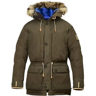 Fjällräven Herren Parka Expedition Down No.1, Dark Olive, XL, 81839-633