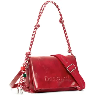 Desigual Damen Half Logo Venecia 4 Tasche, rot