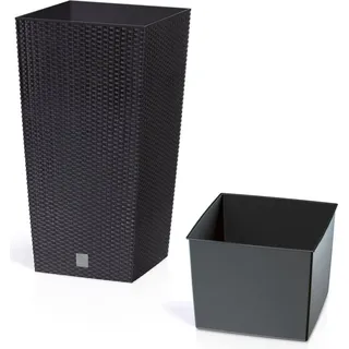 Prosperplast Rato 26,5 x 26,5 x 50 cm Anthrazit