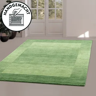 THEKO Gabbeh Super Bettumrandung 240 x 340 cm Grün