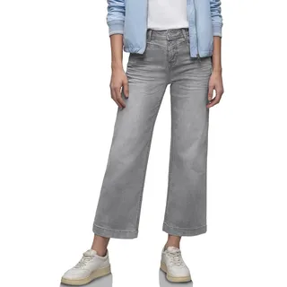 Street One Damen High Waist Wide Leg Jeans im Loose Fit 3818369