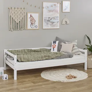 Hoppekids Kinderbett ECO Dream 90 x 200 cm Kiefer massiv lackiert weiß