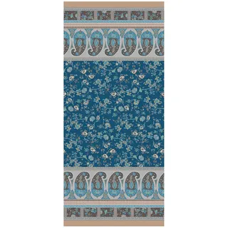 Bassetti Foulard Genova B1 aus Baumwolle Mako-Satin in der Farbe Blau, Maße: 180cm x 270cm, 9324016