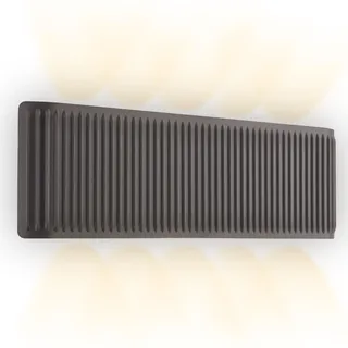 Briloner Akku Wandleuchte 28,5x9x4,5 cm grau