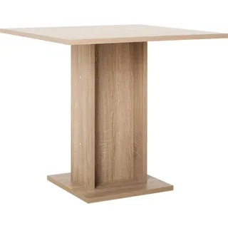 Esstisch Christina 80cm - Eichendekor - Braun