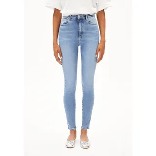 INGAA |  Skinny Jeans High Waist Bio-Baumwoll Mix X-Stretch - blau (26-34)