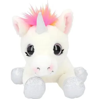 Ylvi & the Minimoomis Ylvi Kuscheltier Einhorn 30 cm Weiß/Regenbogenfarben