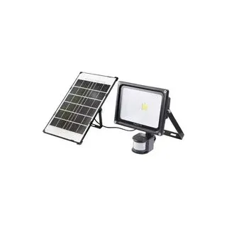 Sygonix SY-5461110 Solar-Spot mit Bewegungsmelder 30 W Leuchtfarben: Neutralweiß
