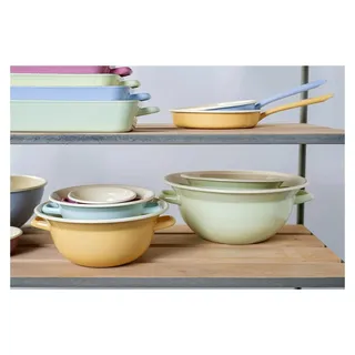 Weitling 26, CLASSIC - BUNT/PASTELL, Farbe Nilgrün, Durchmesser 26 cm, Höhe 10,8 cm, Inhalt 3,5 Liter, Emaille, Schüssel, Induktion