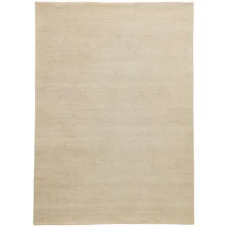 Natur Pur Wollteppich Heaven 140x200 cm , Beige , Textil , Uni , Rechteckig , 140x200 cm , Care & Fair , für Fußbodenheizung geeignet , Teppiche und Böden, Teppiche, Schafwollteppiche