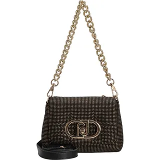 Liu•Jo Liu Jo Lapuffy - Umhängetasche 19 cm (nero/brass gold) in nero/brass gold | Gr.: onesize