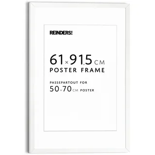 Reinders! REINDERS Bilderrahmen Poster 61x91,5 oder 50x70« für 1 Bilder Wohnzimmer - Weiß
