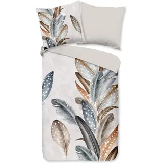 Duvet cover Good Morning 135x200 + 1* 80x80 cm - federn - Beige