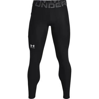 Under Armour HeatGear Armour Sportleggings Schwarz/Weiß XL