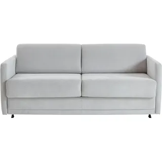 Atlantic Home Collection Schlafcouch 2,5-sitzig hellgrau