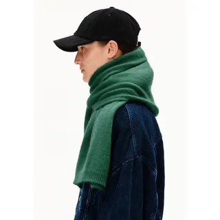 YUKINAA SOLID SCHAL |  Mohair-Woll-Mix - grün (ONE-SIZE)