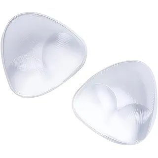 Upstore Silikon-BH-Einsatz, BH-Pad, Brustvergrößerer, wasserdicht, Triangel-BH-Verbesserung, Push-Up-Brustpolster für Badeanzug, Bikini, Sport-BH