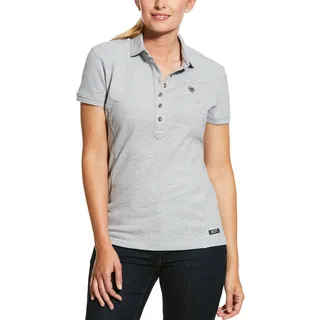 Ariat Poloshirt Damen Prix 2.0 FS 2023 Damenpoloshirt Heather Grey XS