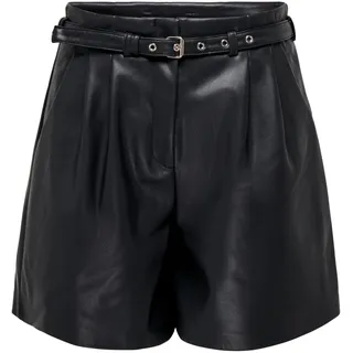 ONLY Female Shorts in Lederoptik ONLHEIDI Faux Leather Shorts NOOS OTW
