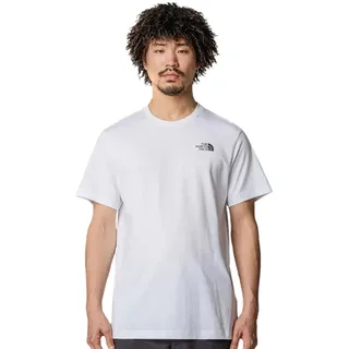 The North Face Herren Vertical Ss T-Shirt, TNF White, M