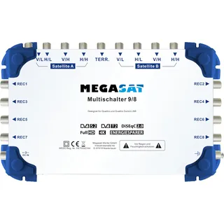 Megasat Multischalter 9/8 0600151