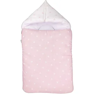 Multifunktionaler Spaziersack für Babyschale und Kinderwagen, wendbar, Sterne