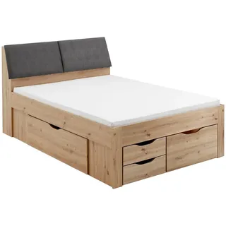 RELITA »Maxi« mit Schubladen und Stauraum im Kopfteil: braun